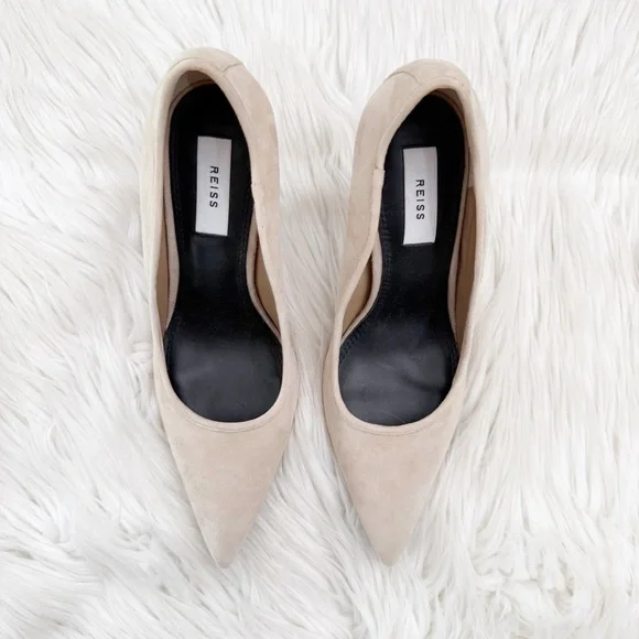 Reiss Bramley Pointed Toe Pump 8 - Picture 6 of 16